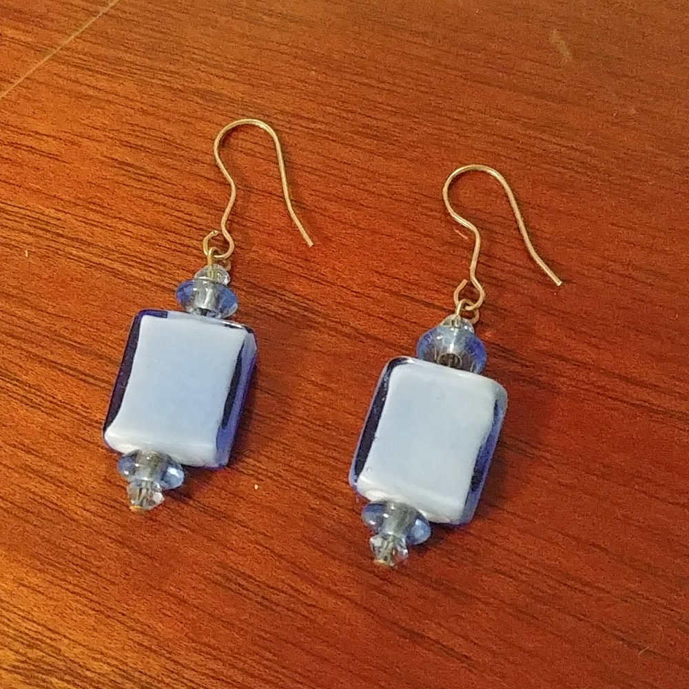 Blue Dangle Earrings 💐3 for 15💐
